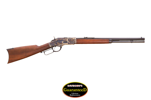 CIMARRON 1873 SHORT RIFLE 45LC 20" OCTAGON CC/BLUED WAL - for sale