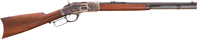 CIMARRON 1873 SHORT RIFLE 45LC 20" OCTAGON CC/BLUED WAL - for sale