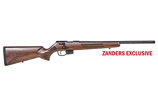 ANSCHUTZ 1761 D HB 17HMR 18" TB BLUED/WALNUT CLASSIC - for sale